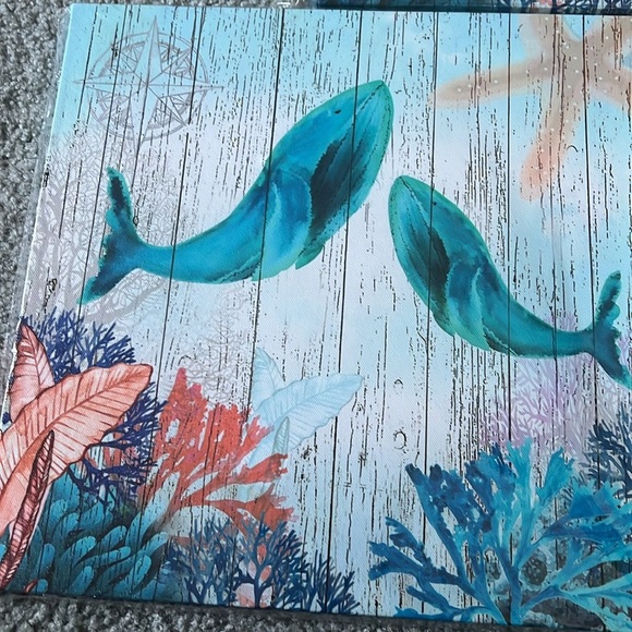 Ocean-Themed Wall Art Set of 3 - Picture 4 of 4